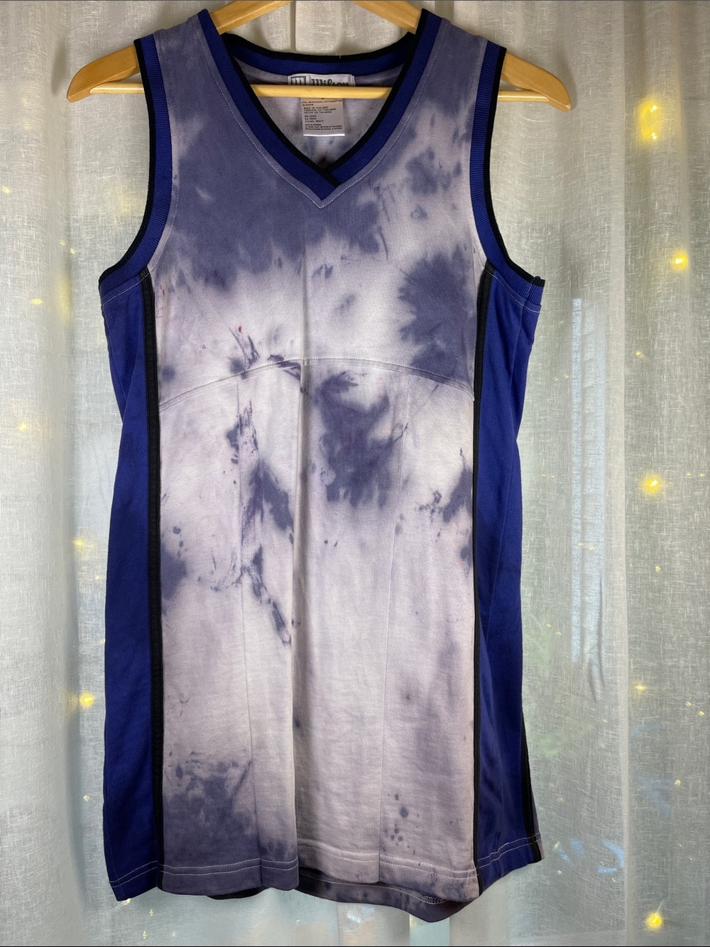 Wilson Blue and White Tie-Dye Tennis Dress
